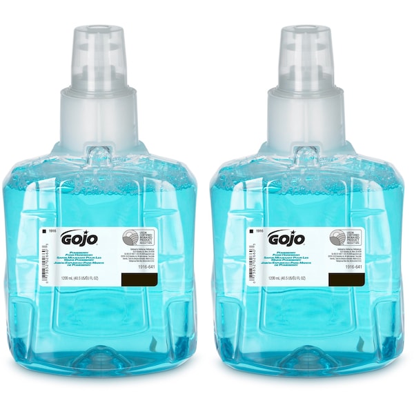 Gojo Foam Handwash, f/LTX-12,1200ml, Pomeberry/LBE, PK 2 GOJ191602CT - main